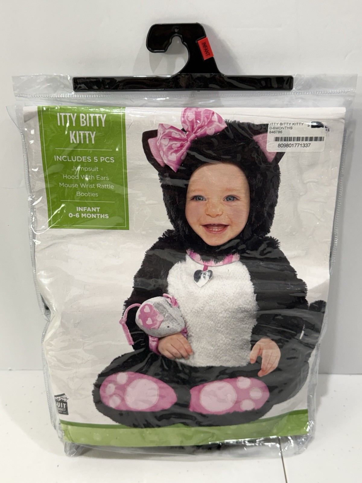 Suit Yourself Costume Itty Vitty Kitty Infant 6M-12M