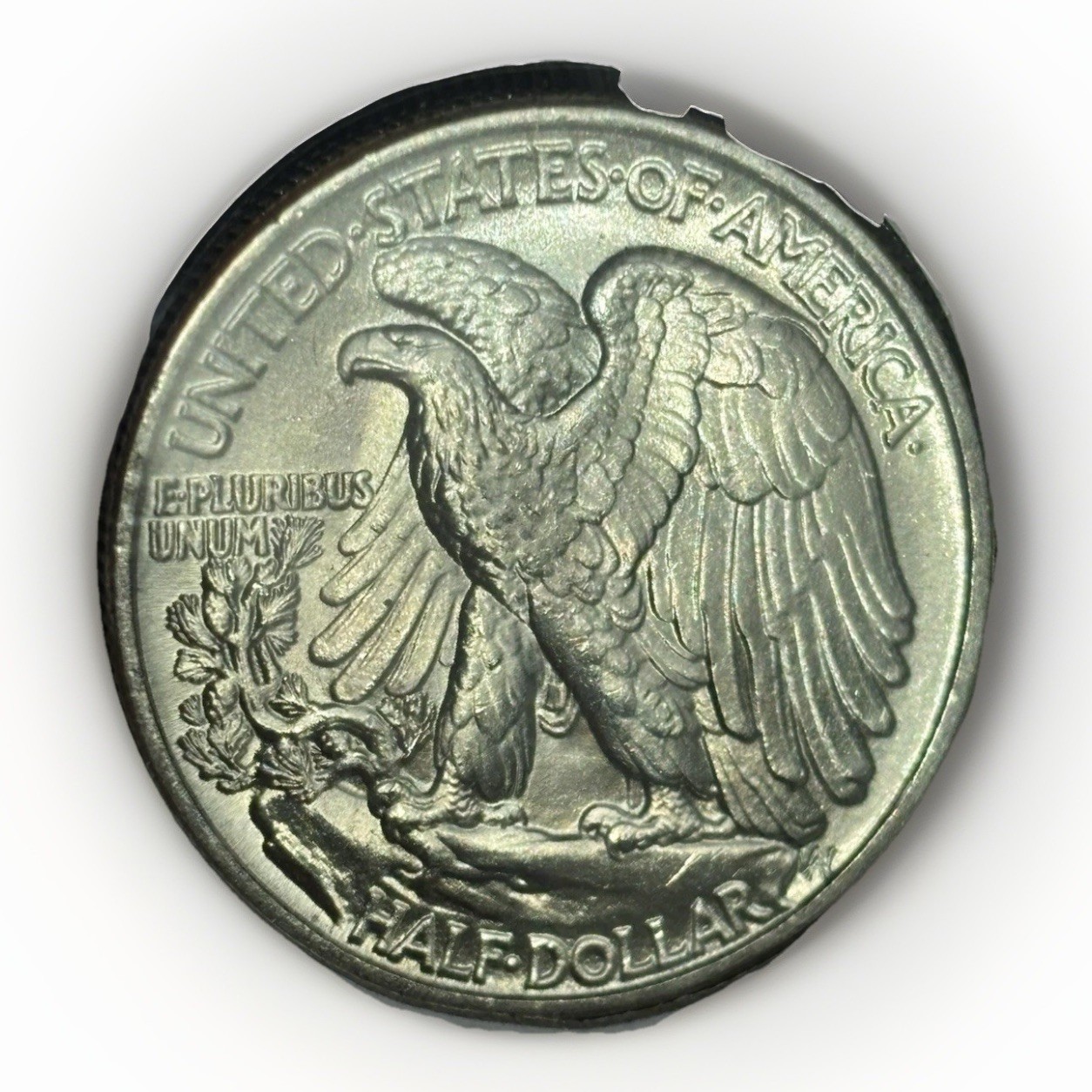 1945 Walking Liberty Silver Half Dollar Near-Gem BU - Lustrous Beautiful Coin
