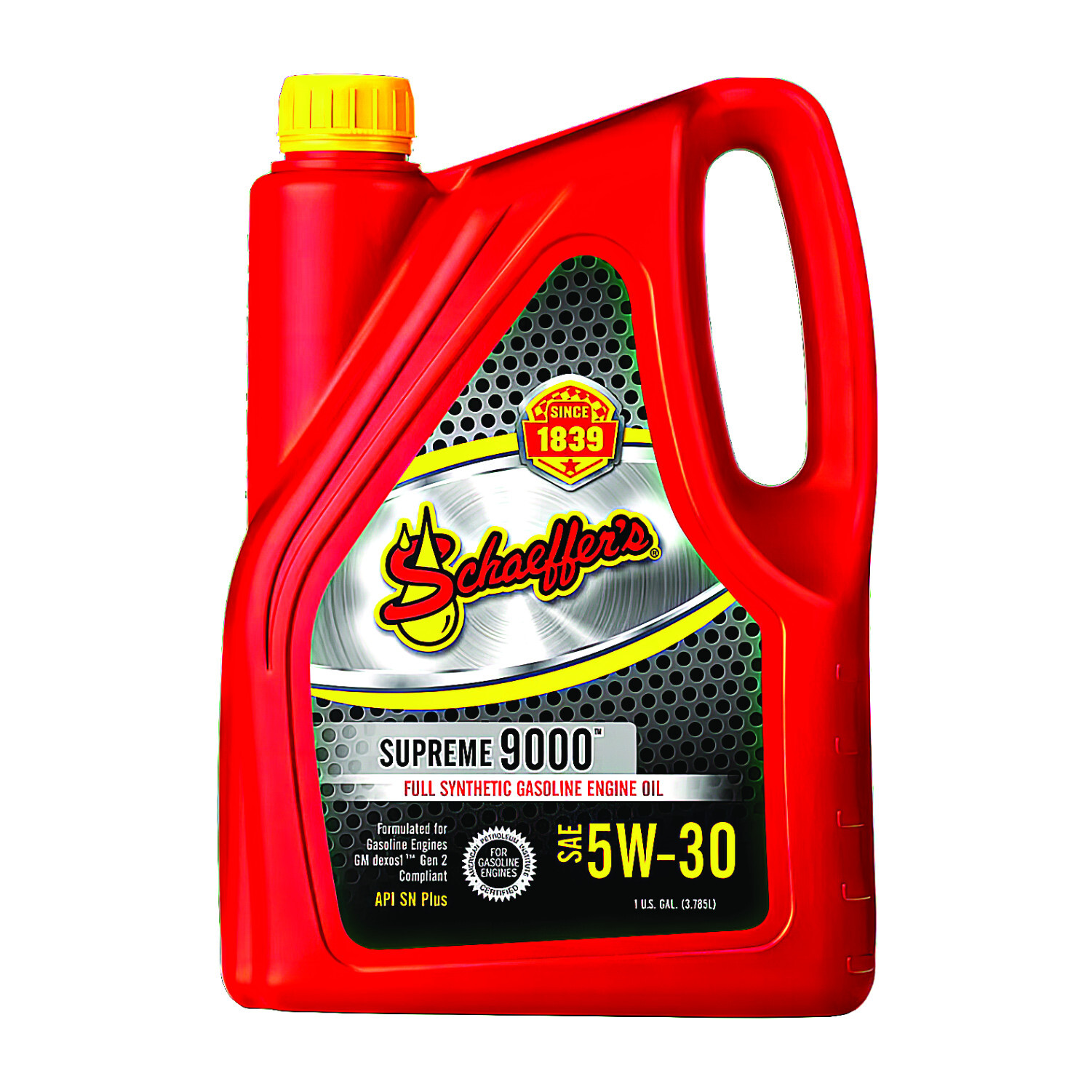 Schaeffer Oil Supreme 9000™ Full Synthetic Gasoline Engine 5W-30 - 1 Gallon