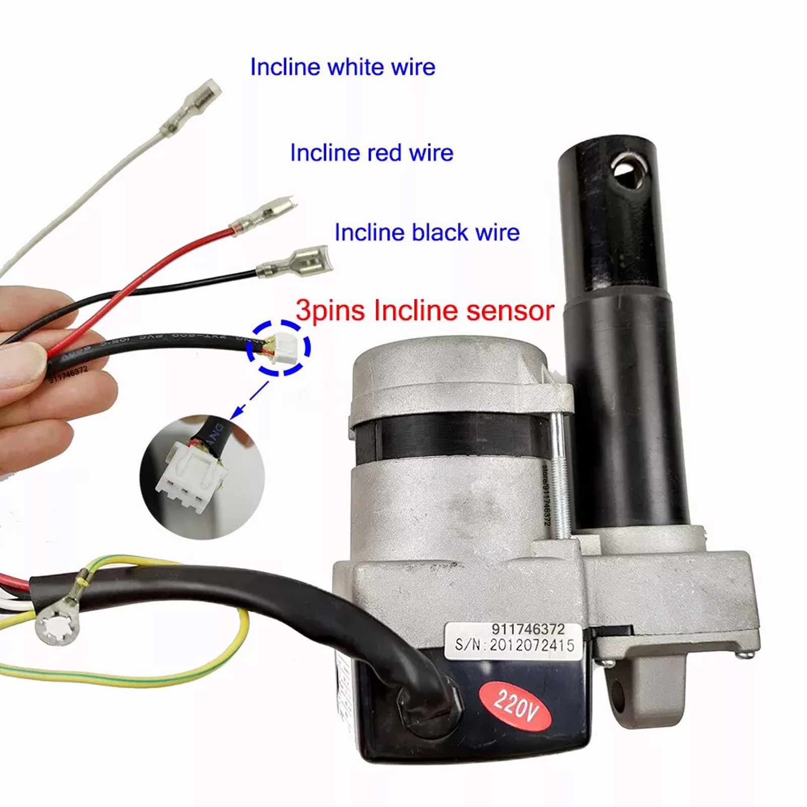 Universal Treadmill Controller Circuit Board 1-4.0 HP Treadmill Console Display