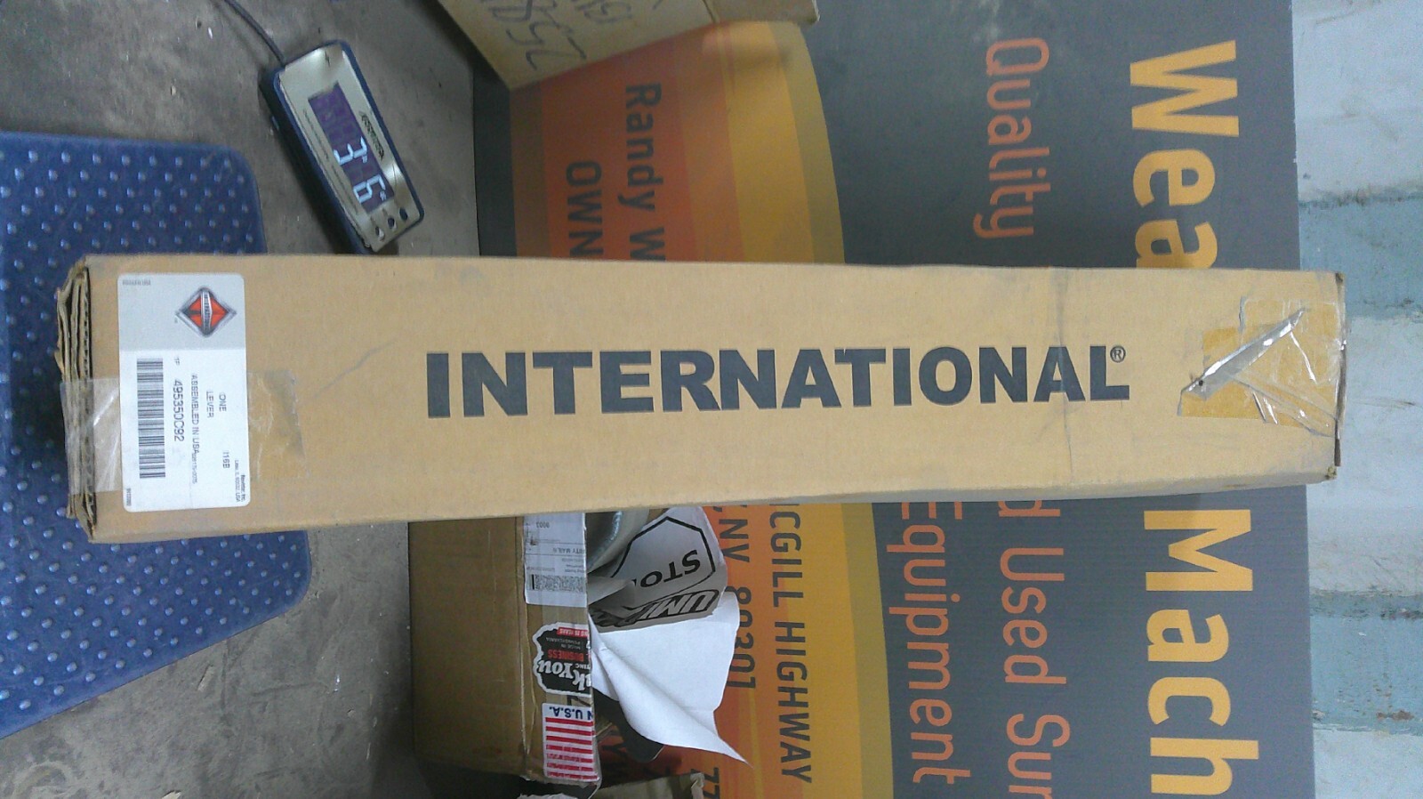 NEW OEM International 495350C92 Brake Handle Lever