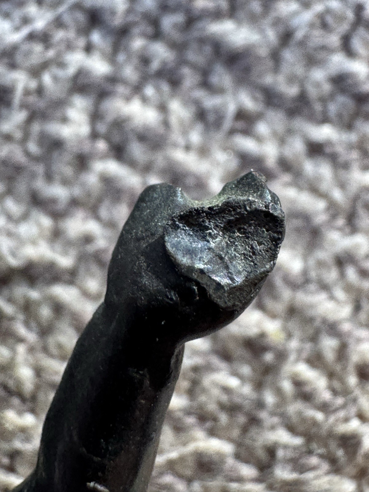 Antique Solid Bronze 3.5” Boy Cherub Figurine