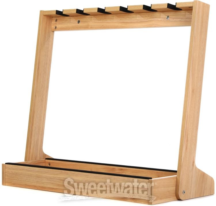 Gator Wooden Electric/Acoustic Guitar Rack for 6 Guitars - Maple