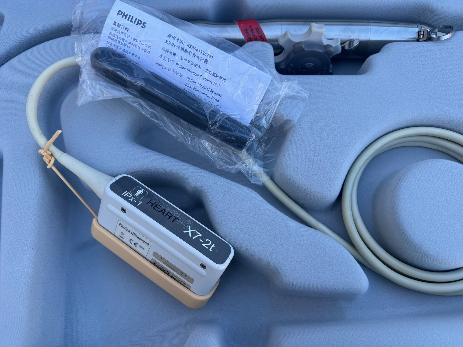 Philips X7-2t TEE Transducer , Probe / Compact Connector