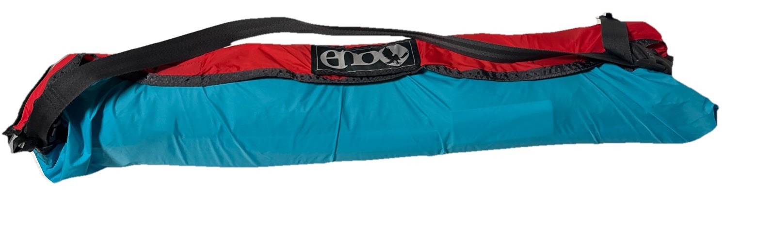 ENO Billow Air Lounger or Ground Hammock Red / Blue w/ Accessories