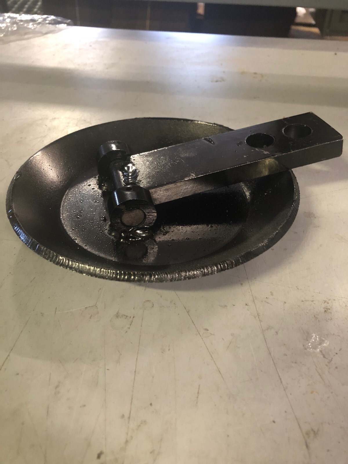 Floating Skid Shoe Kit (2) 3-pt Grader Blades, for Snow Removal on Gravel Drive