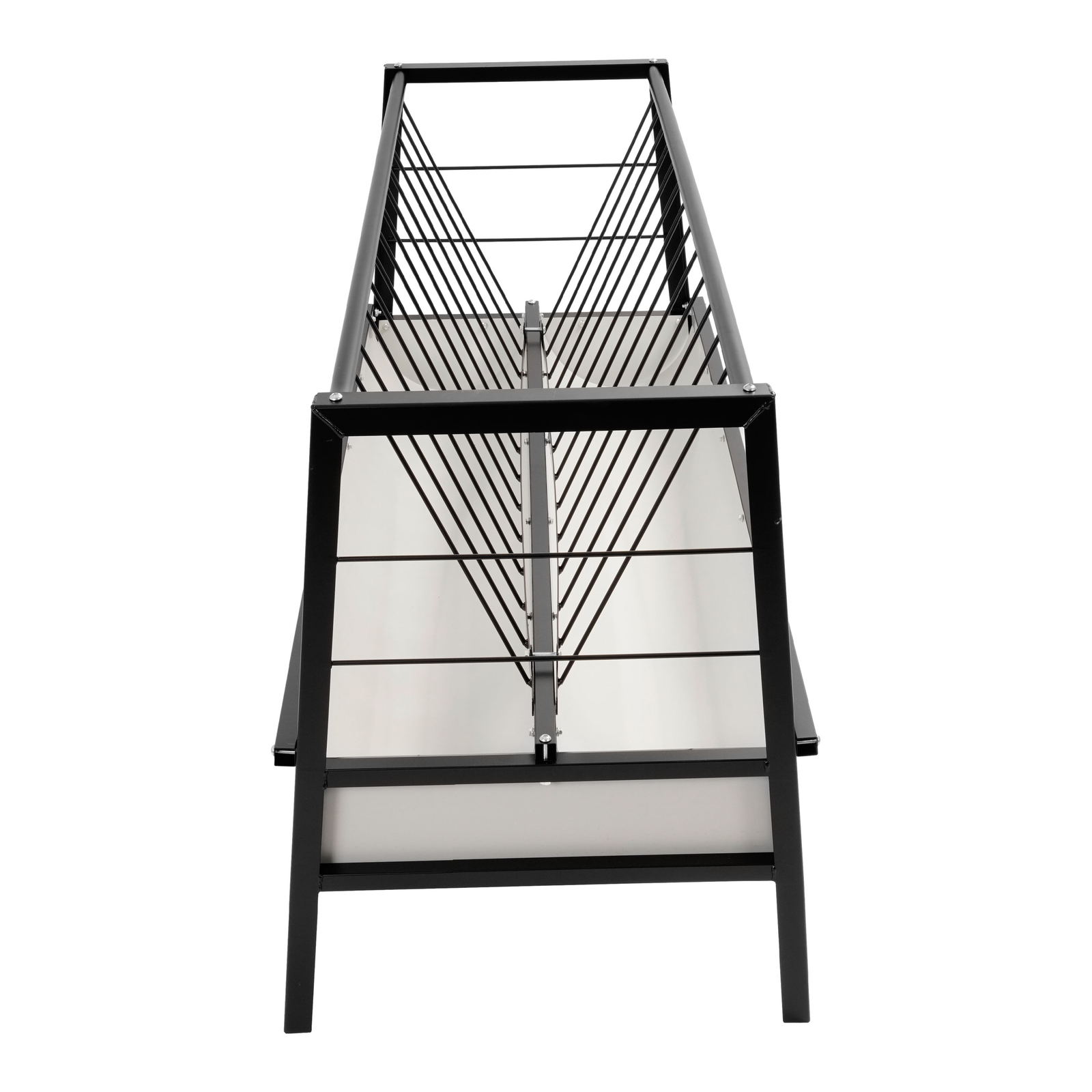 Heavy Duty Deeper Pasture Hay Feeder For Goats Sheep Miniature Horses 59" * 26"