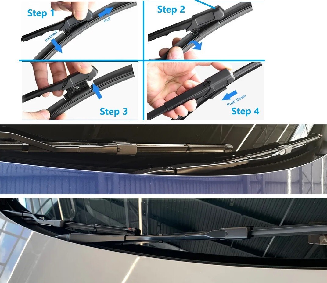 Front Windshield Wiper Blade For Mercedes-Benz C300 2015-2020 OEM Quality