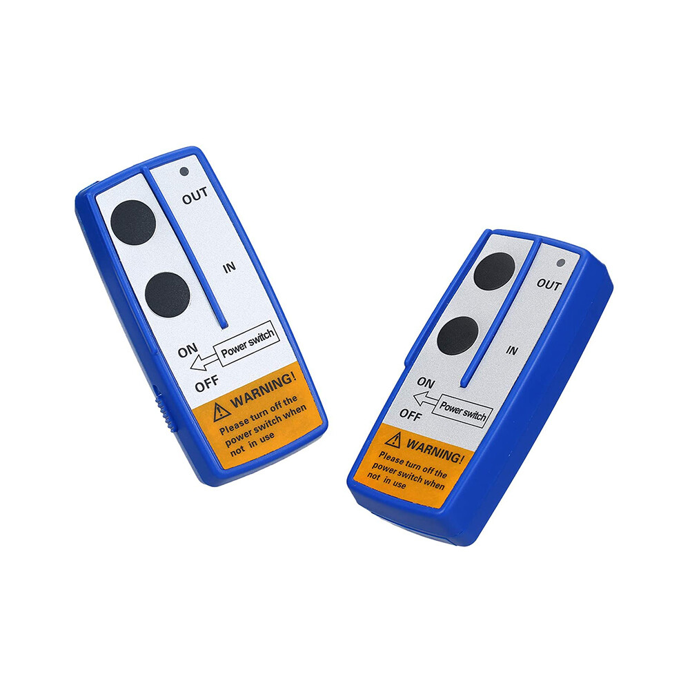 Wireless Winch Remote Control Kit 12V Receiver 150ft Twin Switch Handset Easy