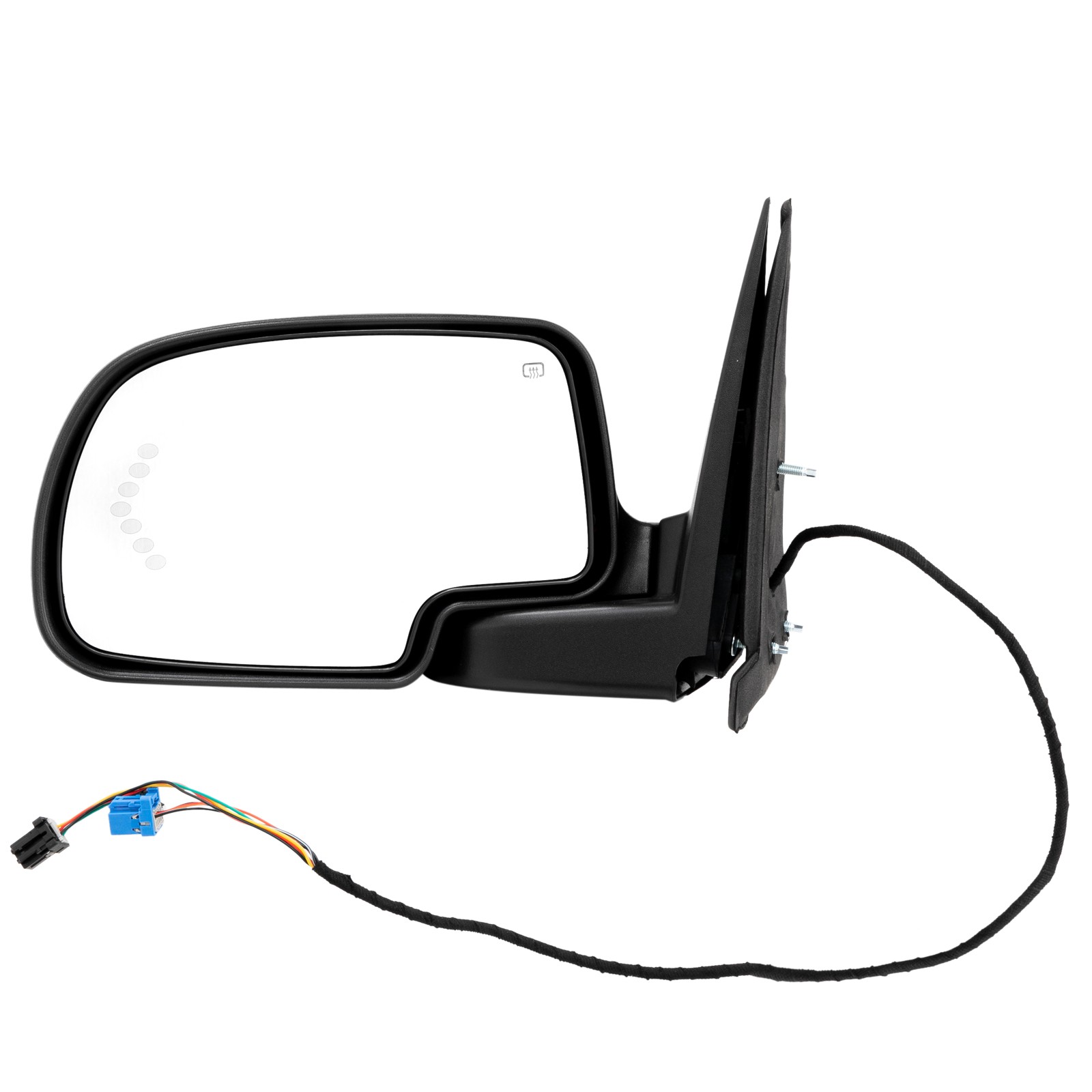 Power Heated Turn Signal LH RH pair Door Side View Mirrors For 2003-07 GMC Chevy