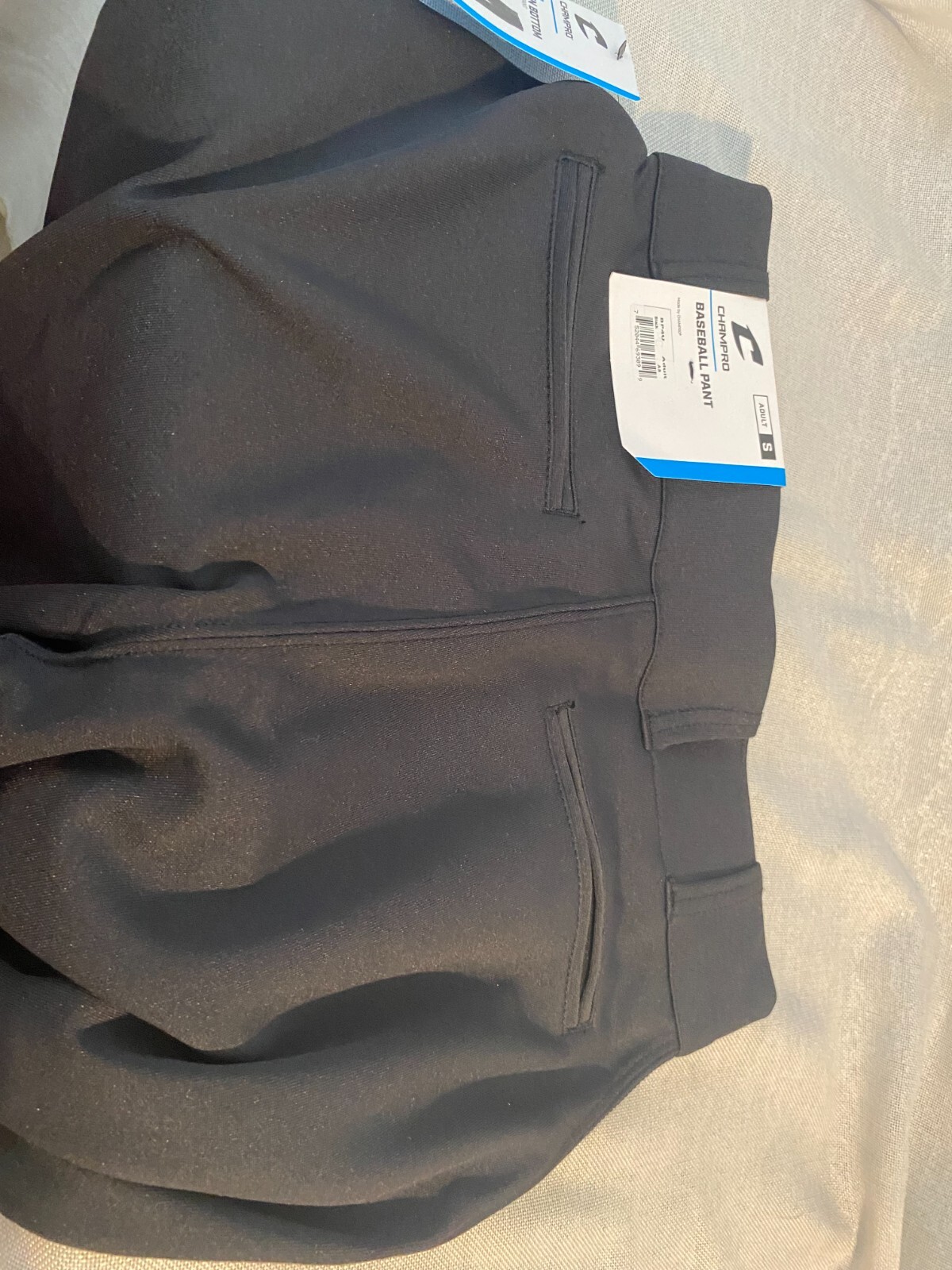 Champro Adult Baseball Pants Open Bottom Size S Black