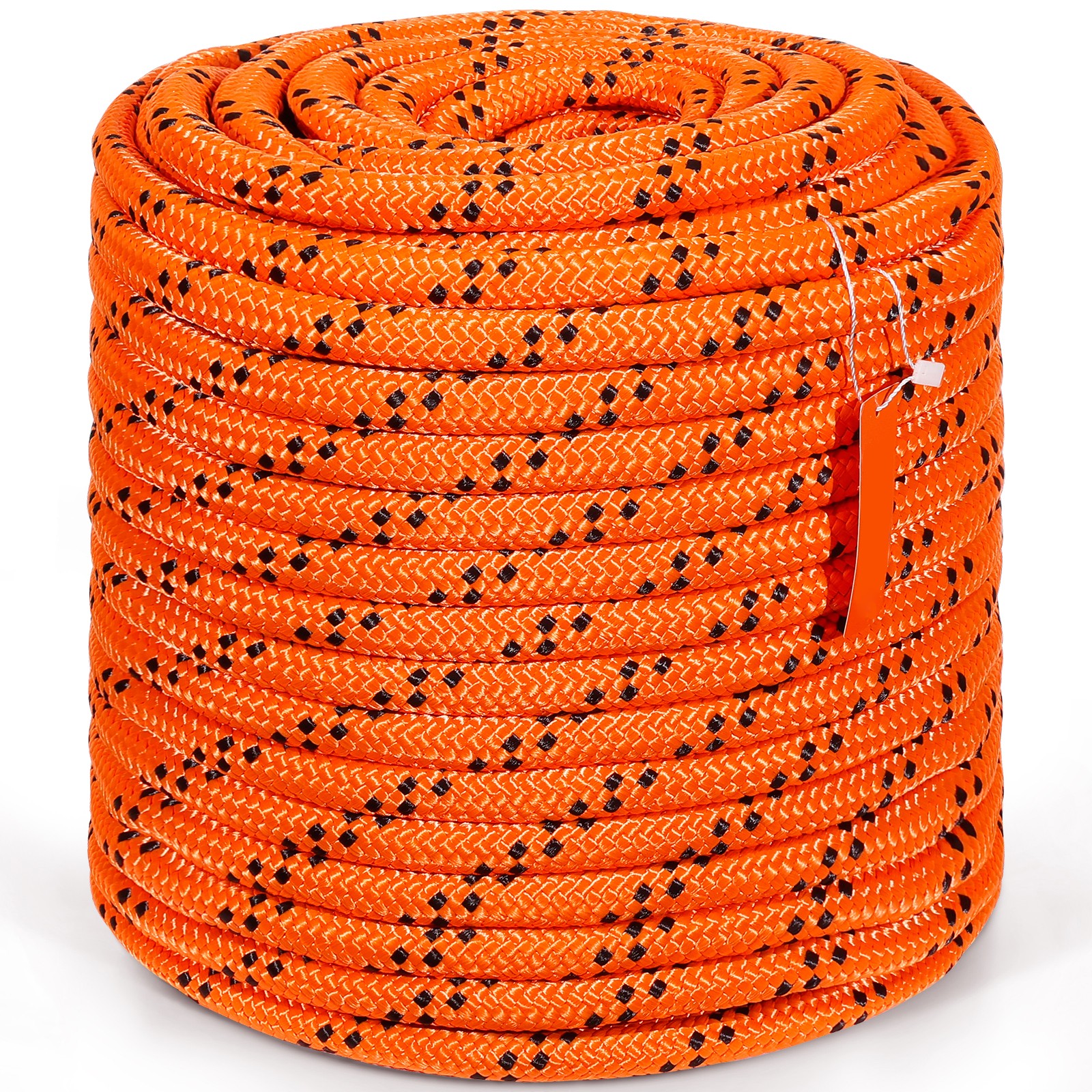 Uimoso 3/4" x 220' Arborist Tree Climbing Rope Double Braid Polyester 24-Strand
