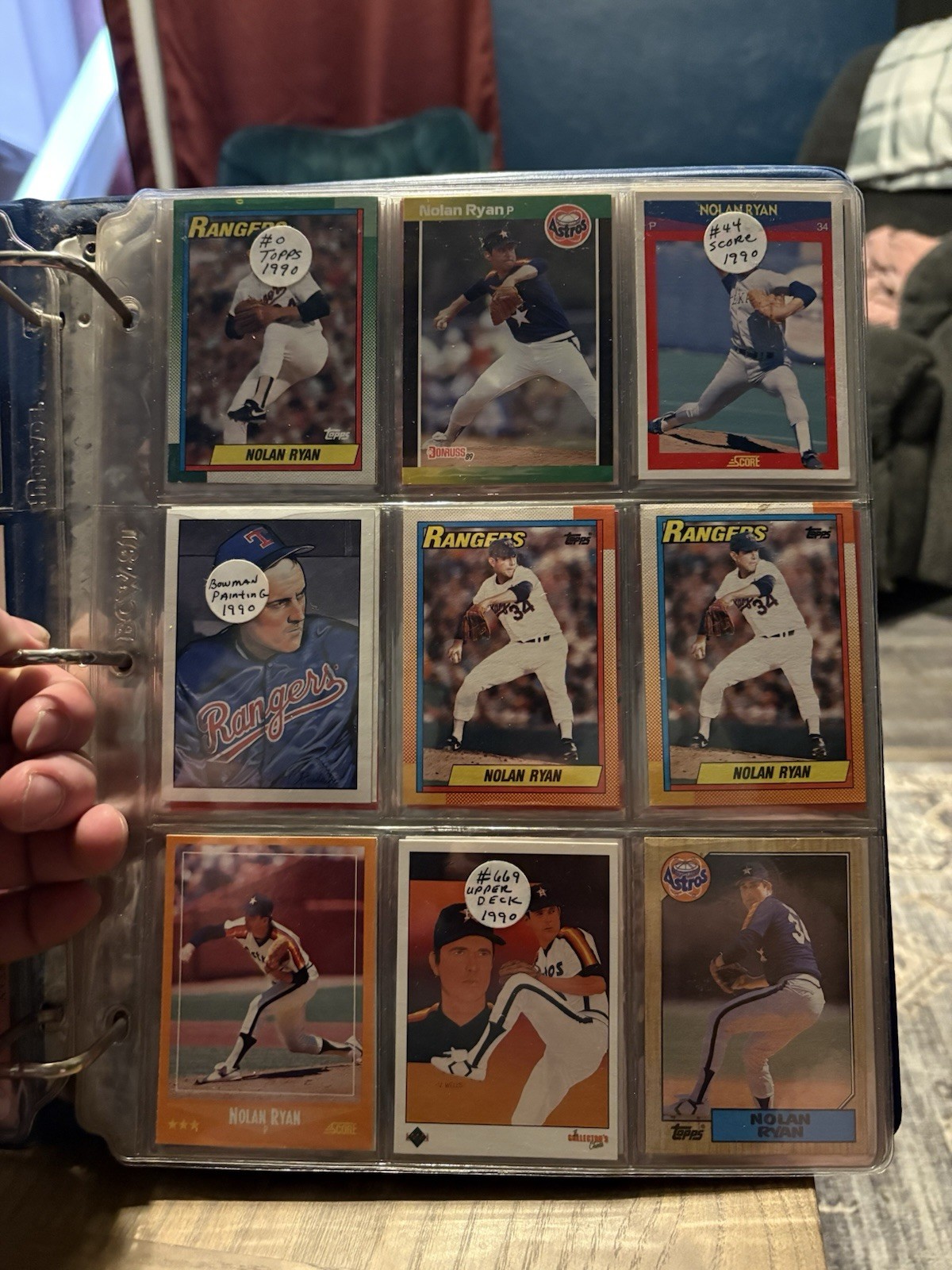 Vintage Baseball Card Lot 117+ Bo Jackson Nolan Ryan Schmidt Mattingly