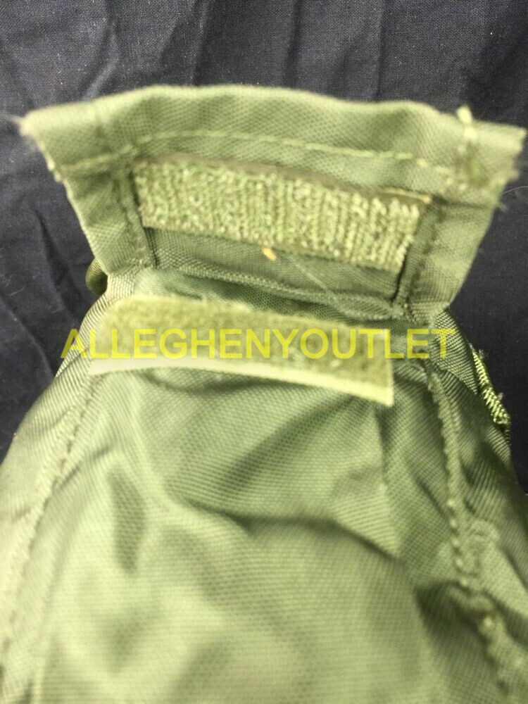 Military US Army 1 QT QUART CANTEEN COVER POUCH CARRIER OD WITH CLIPS EXCELLENT