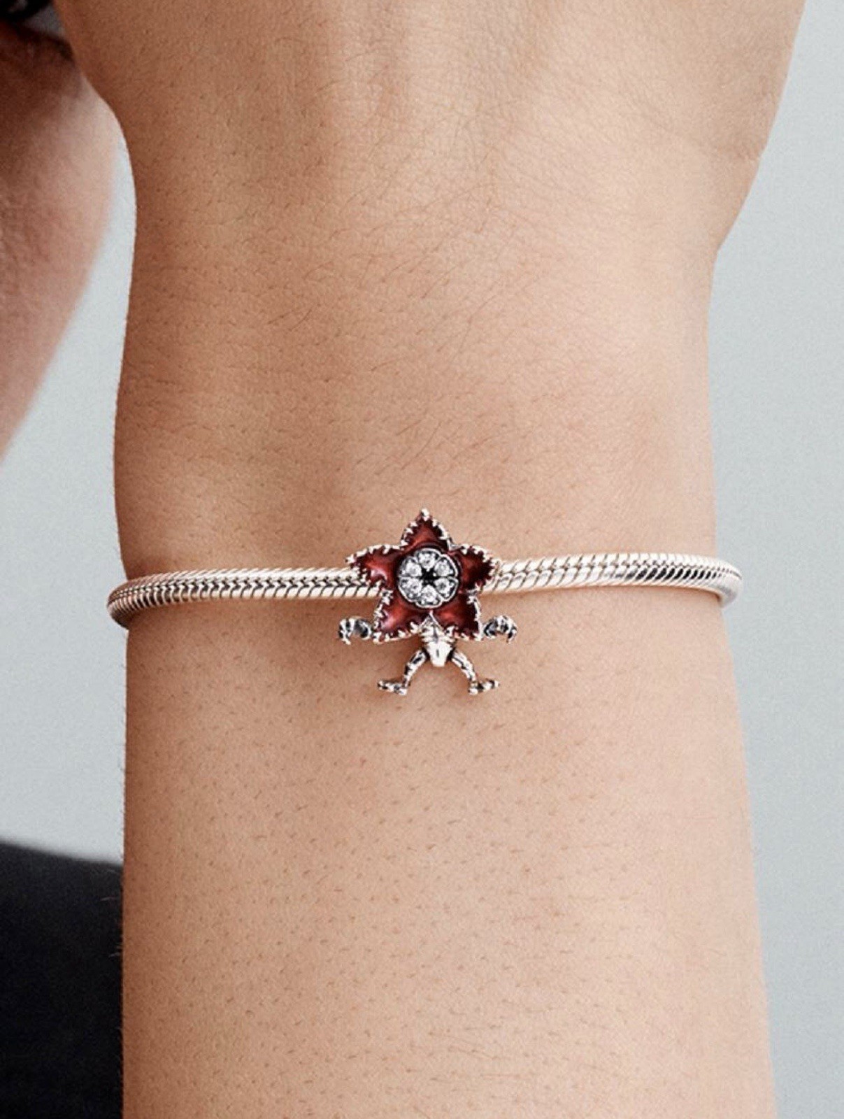 Pandora Stranger Things Moveable Demogorgon Charm