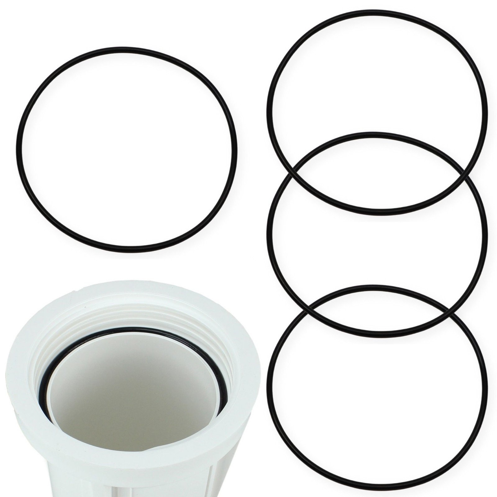 3.5” O-Rings for APEC Essence Ultimate RO Water Filter Housings (4 Pack)