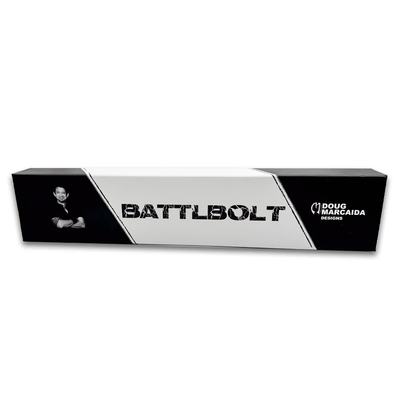 BattlBolt Fixed Blade Full Tang Machete Hunting Survival Knife by Doug Marcaida