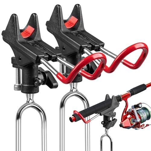ReeMoo 2Pack Fishing Rod Holders for Bank Fishing, Fishing Pole Holders for