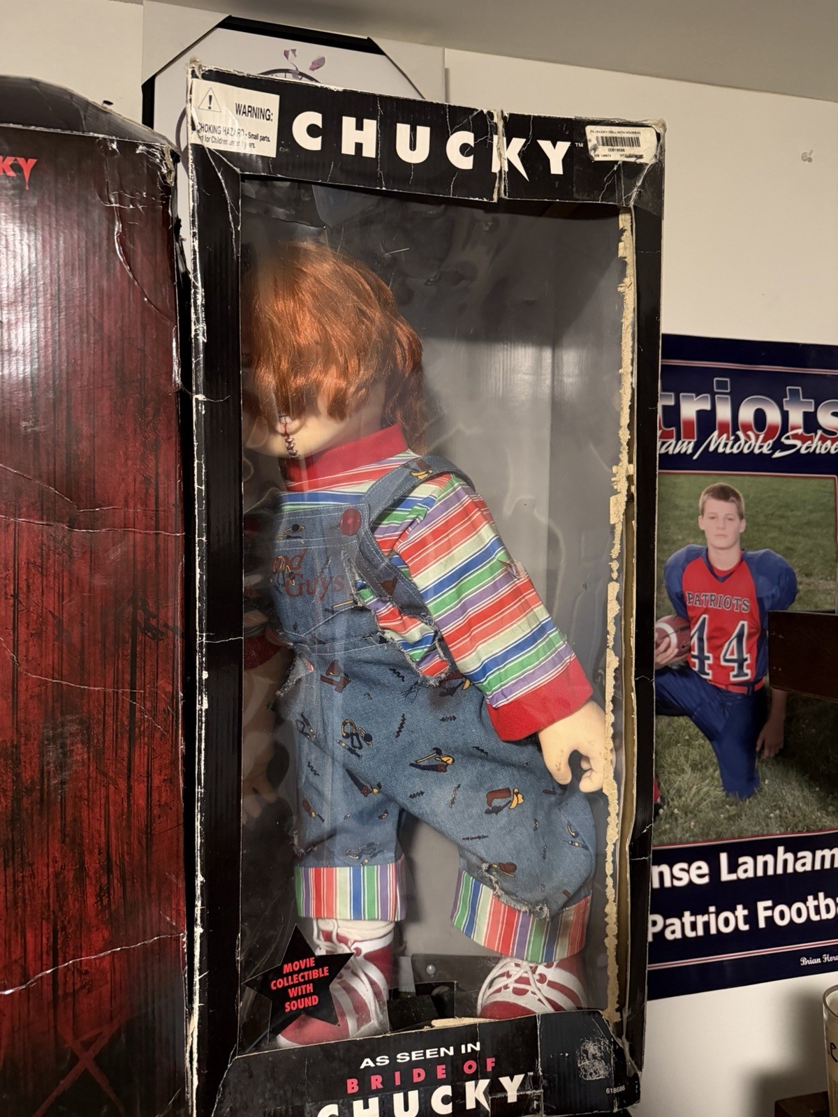 BRIDE OF CHUCKY.TIFFANY (RECALLED) LARGE COLLECTOR DOLL Rare