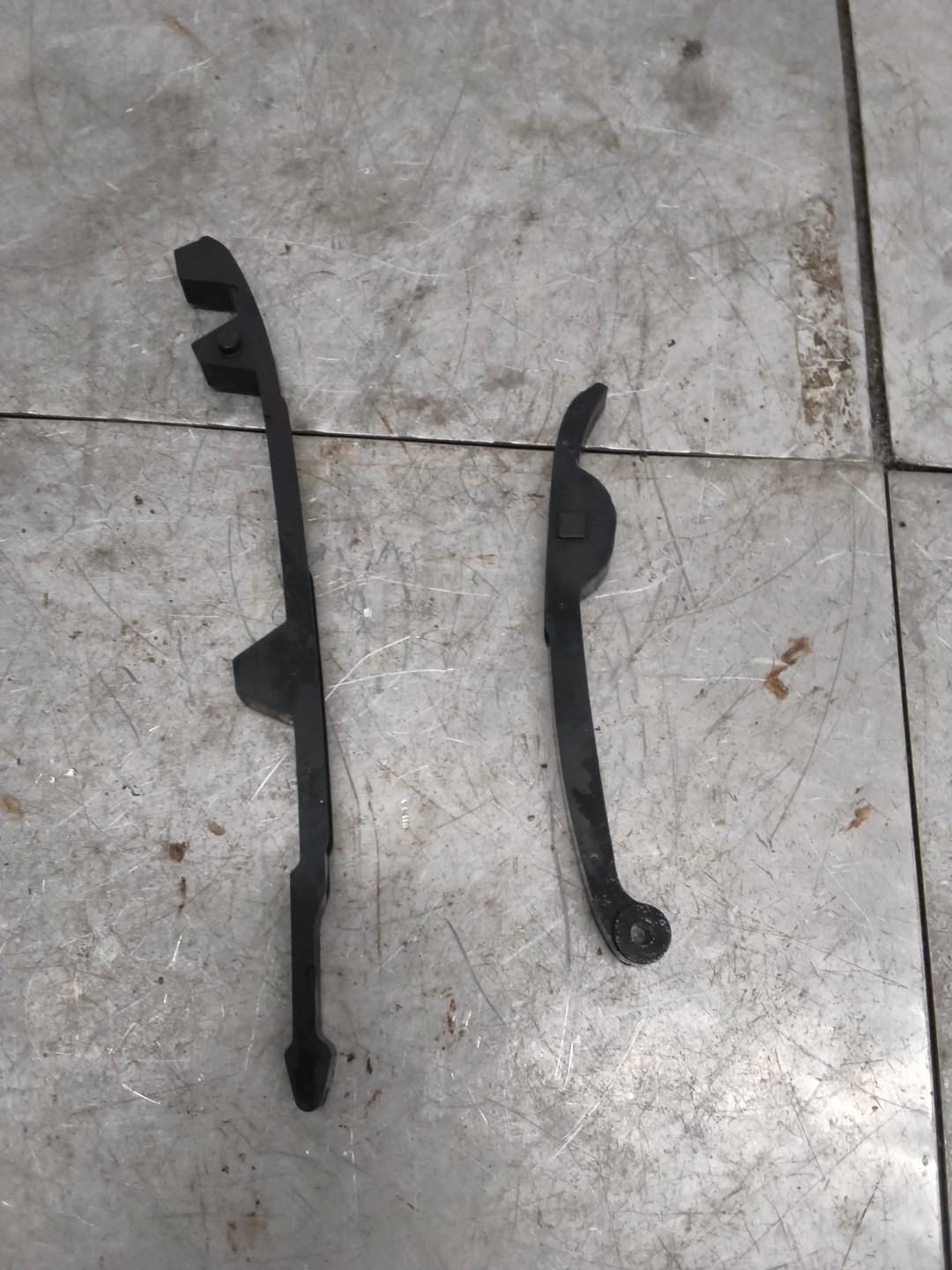 2001 Suzuki QuadRunner LT-F500F OEM Chain Guides p/n 12771-09F01 12811-09F01