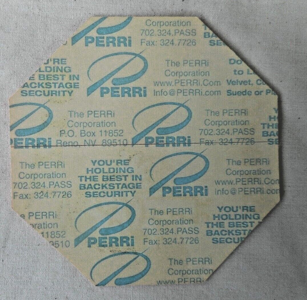 Ozzy Osbourne Tour Guest Pass 1996 Classic Rare Original Perri Green Issue