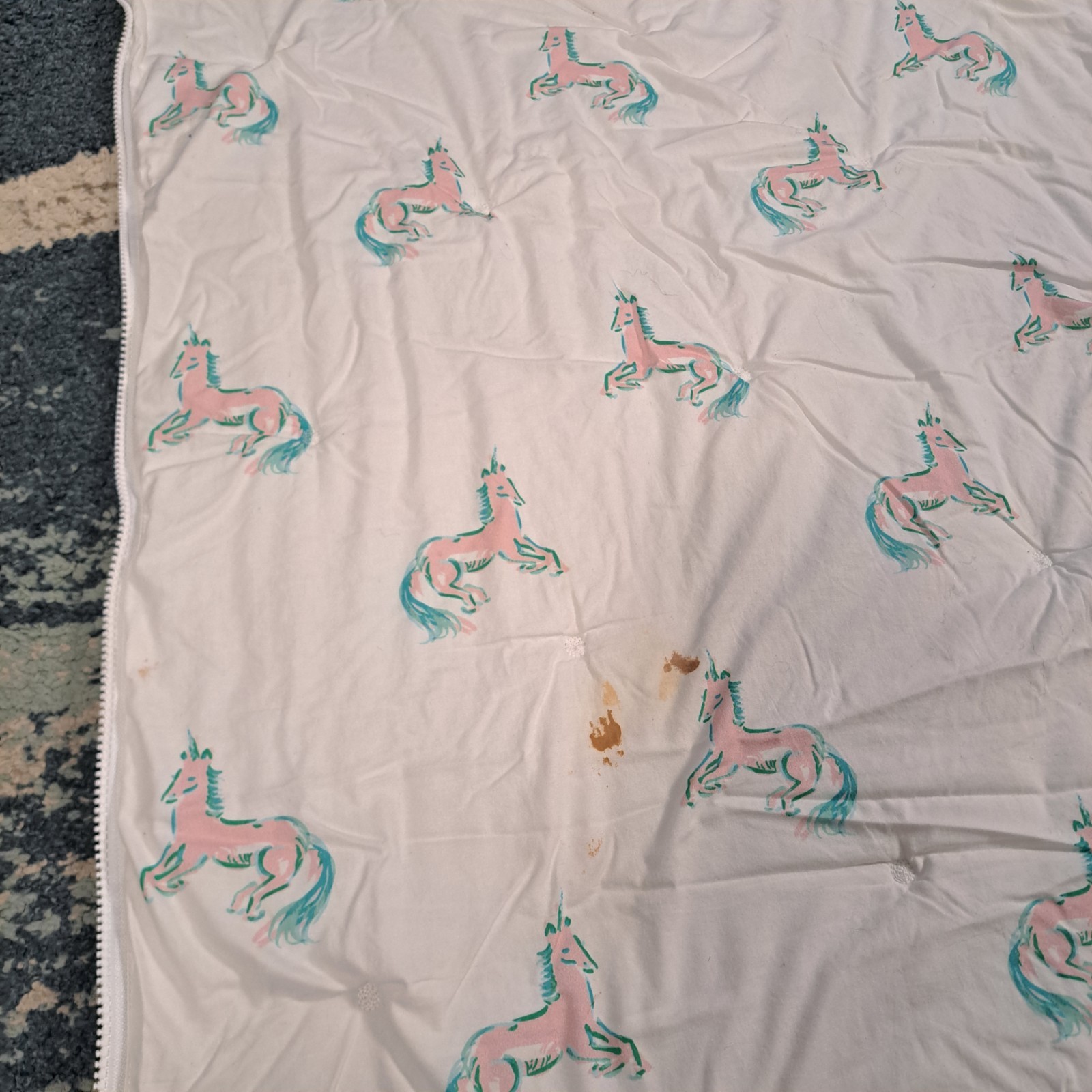 Lilly Pulitzer Pottery Barn Kids Nap Mat Sleep Bag Floral Blue Pink Multi Color