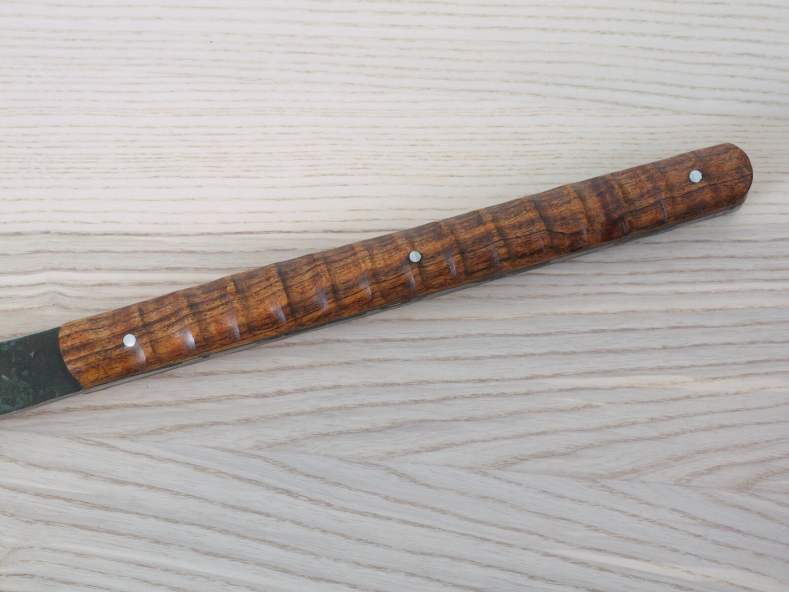 Throwing Axe Tomahawk Hand Forged High Carbon Steel Rustic Wood Handle Sheath