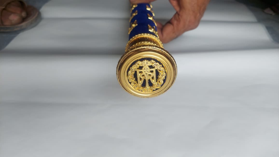 Rare Ukrainian Field Marshal's Baton complete with Box Good Quality