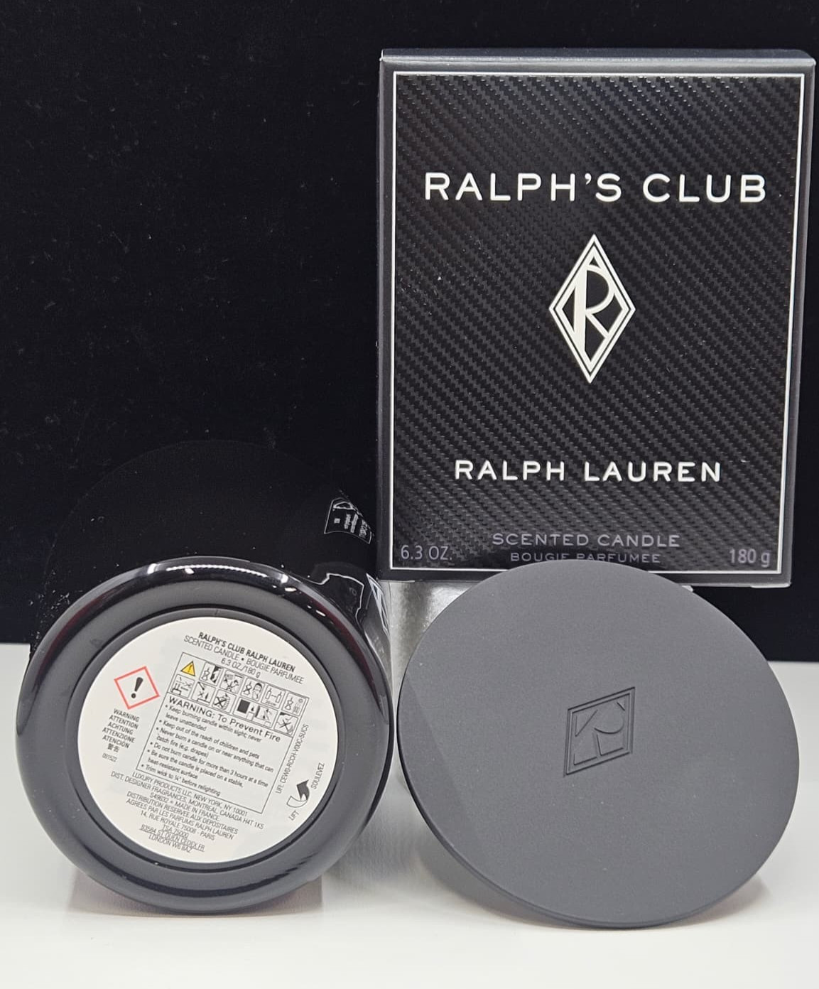Ralph Laurent Ralph's Club Scented Candle 6.3oz - NEW