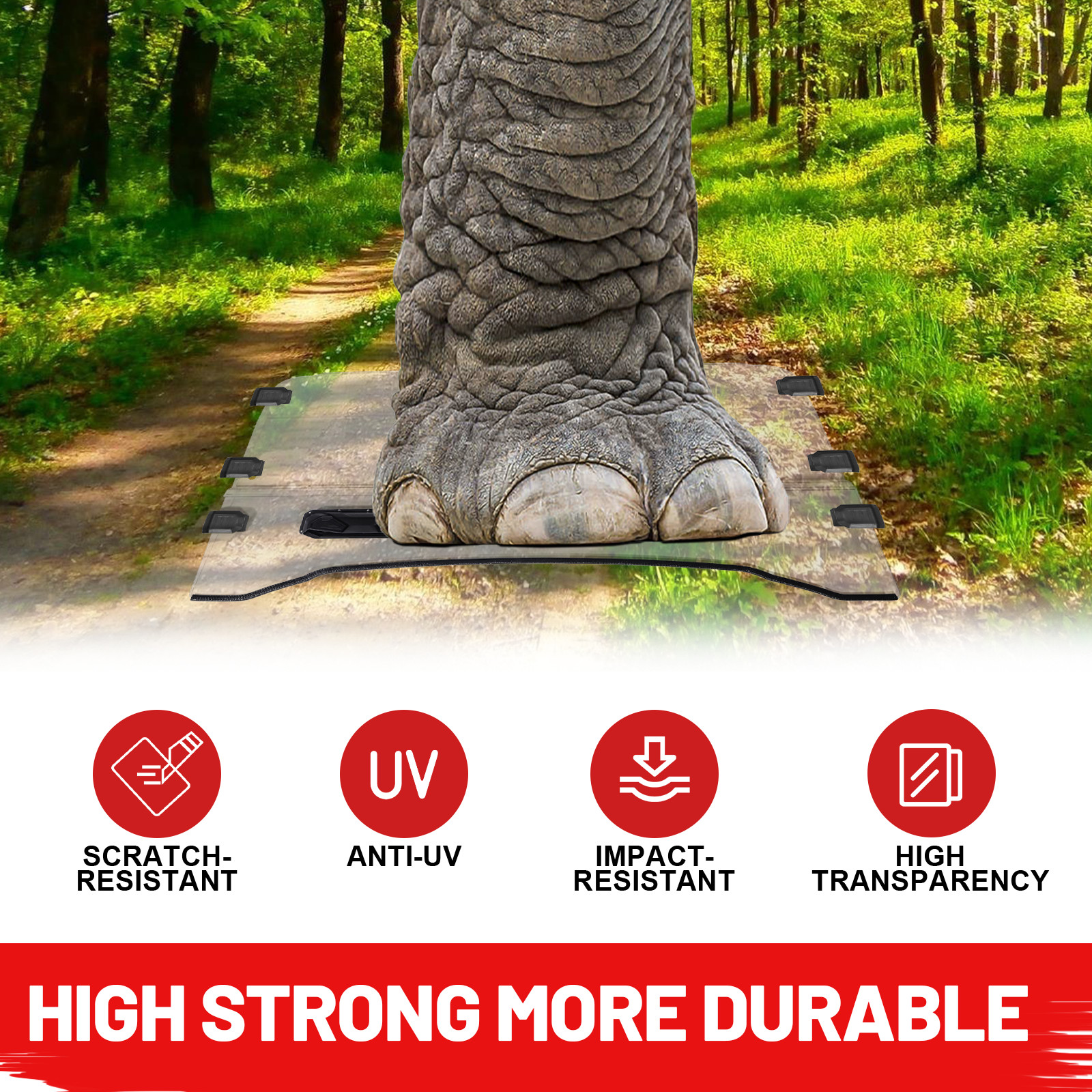 Vented Full Windshield Anti-Scratch For Kubota RTV400 RTV500 RTV520 all year