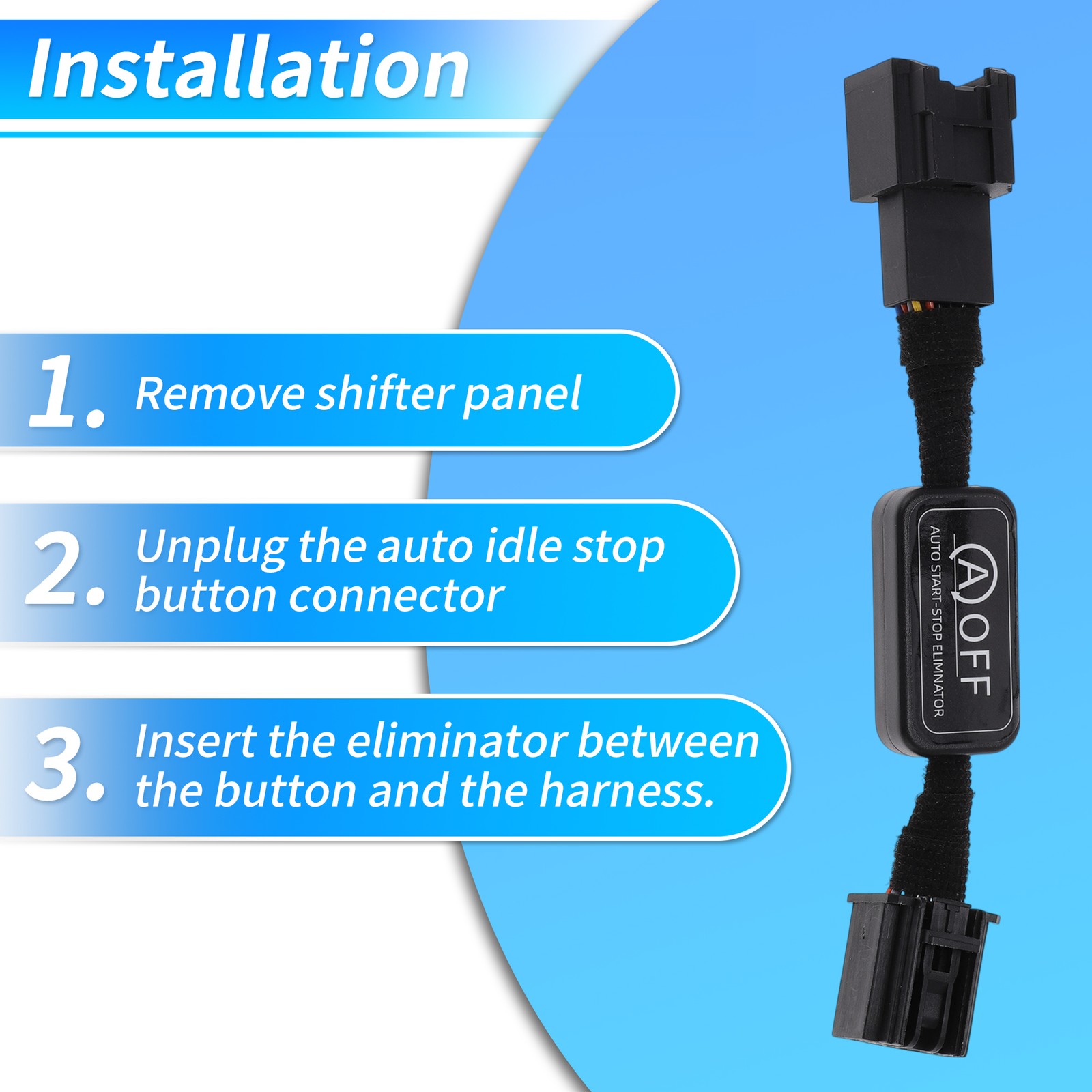 Auto Start Stop Eliminator for Jeep Wrangler 2018-2025