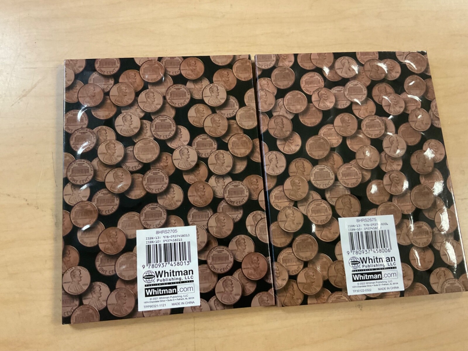 Complete BU Set-Lincoln Mem./Shield Cents 1959 - 2025 in New H.E. Harris Folders