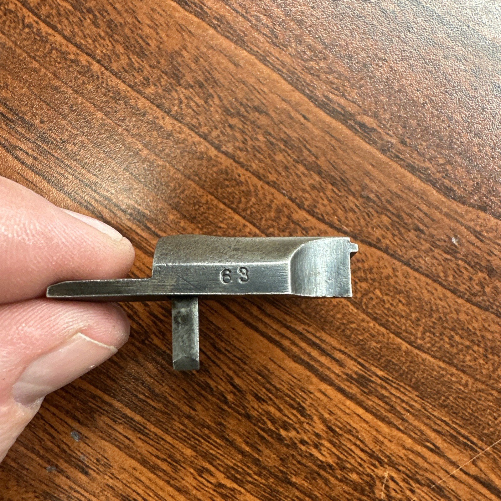 P08 Luger Side Plate Number 63