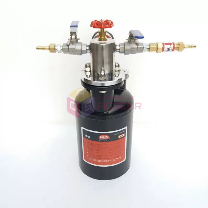 2L Brazing Flux Generator Acetylene Propane Gas Flux Brazing Tank Adjustable
