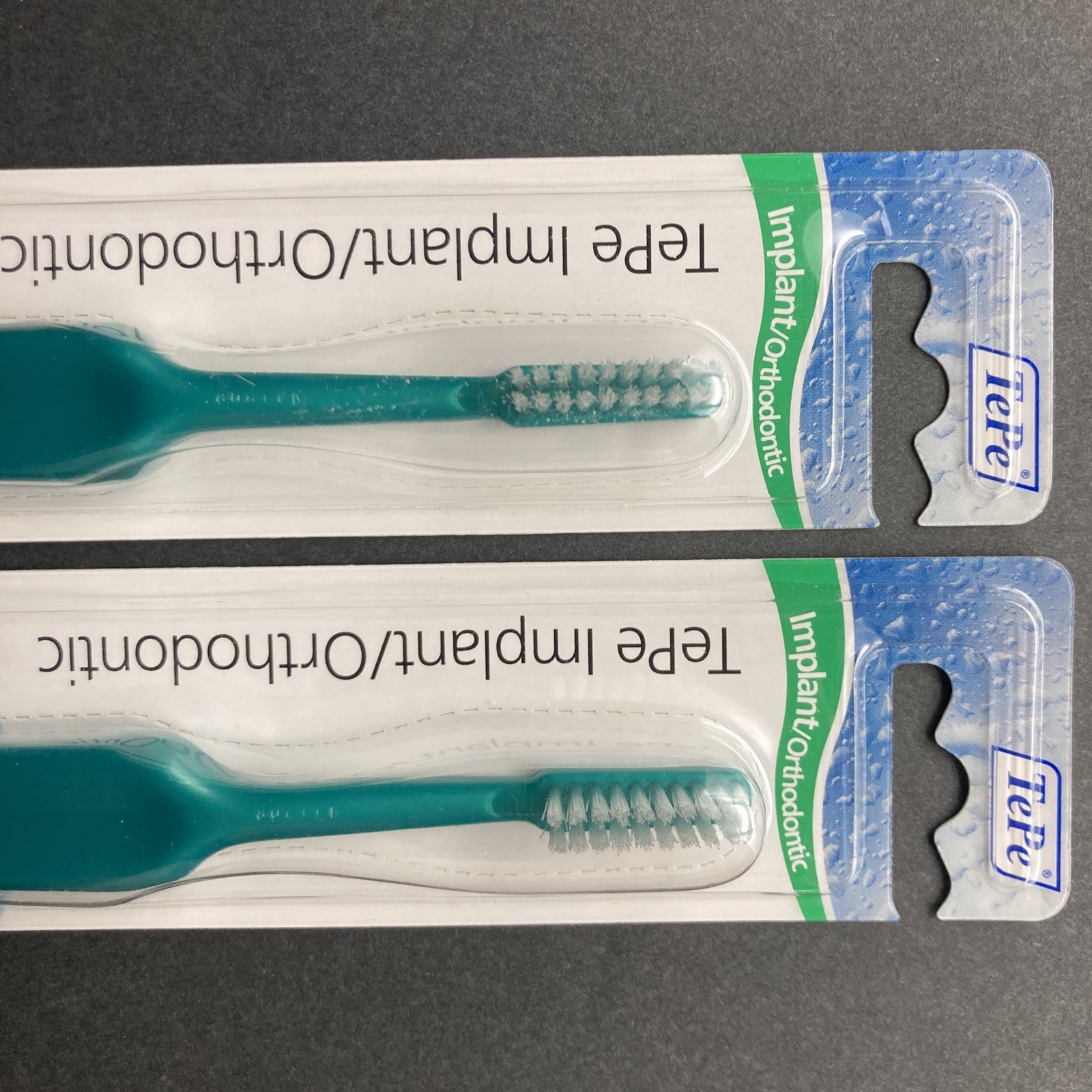 2 PACK TEPE Implant Orthodontic Soft Toothbrush Cleaning Implants & Fixed Braces
