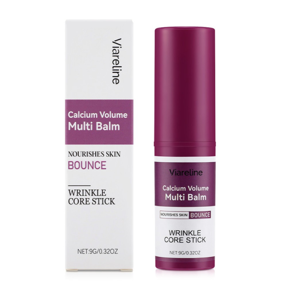 2 Pack Calcium Volume Multi Balm, Wrinkle Core Stick, Hydrating Firm, Anti-aging