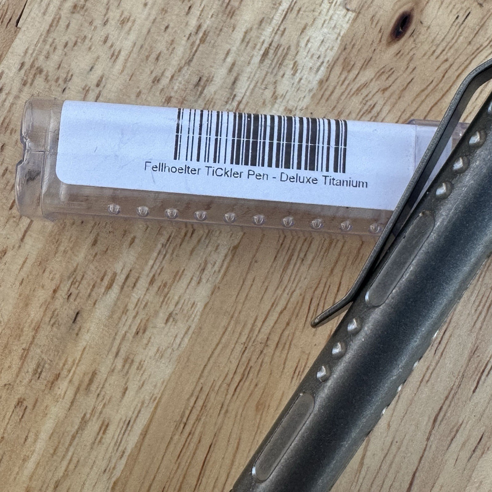 Fellhoelter Tickler Titanium Pen