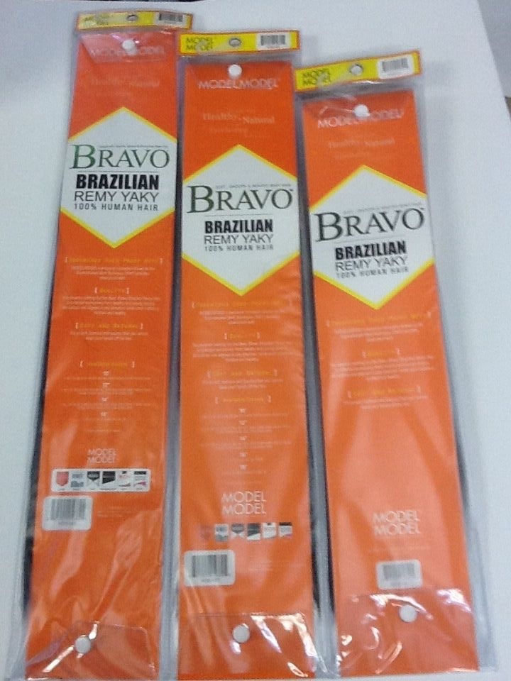 Model Model Bravo Brazilian Remy Yaky 100% Human Hair