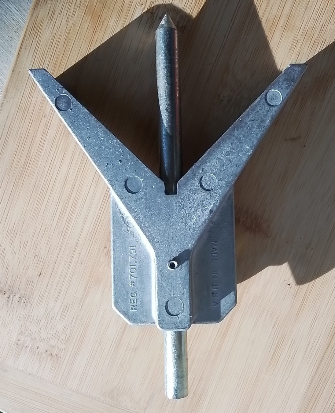 CURV-O-MARK Tool #6 CENTERING HEAD for a Contoured Workpiece