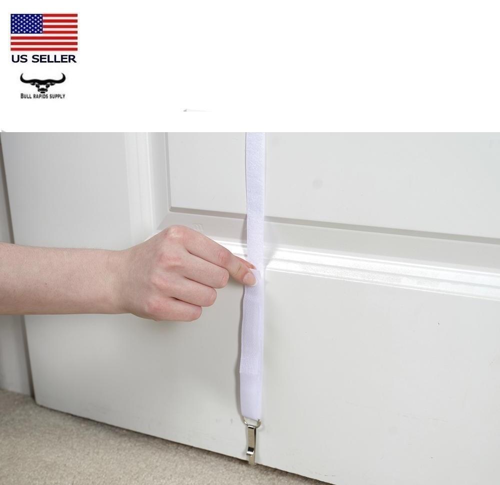 2 Pack Over-the-Door Adjustable Cap Caddy Hat Rack Organizer Holds 32 Ball Caps