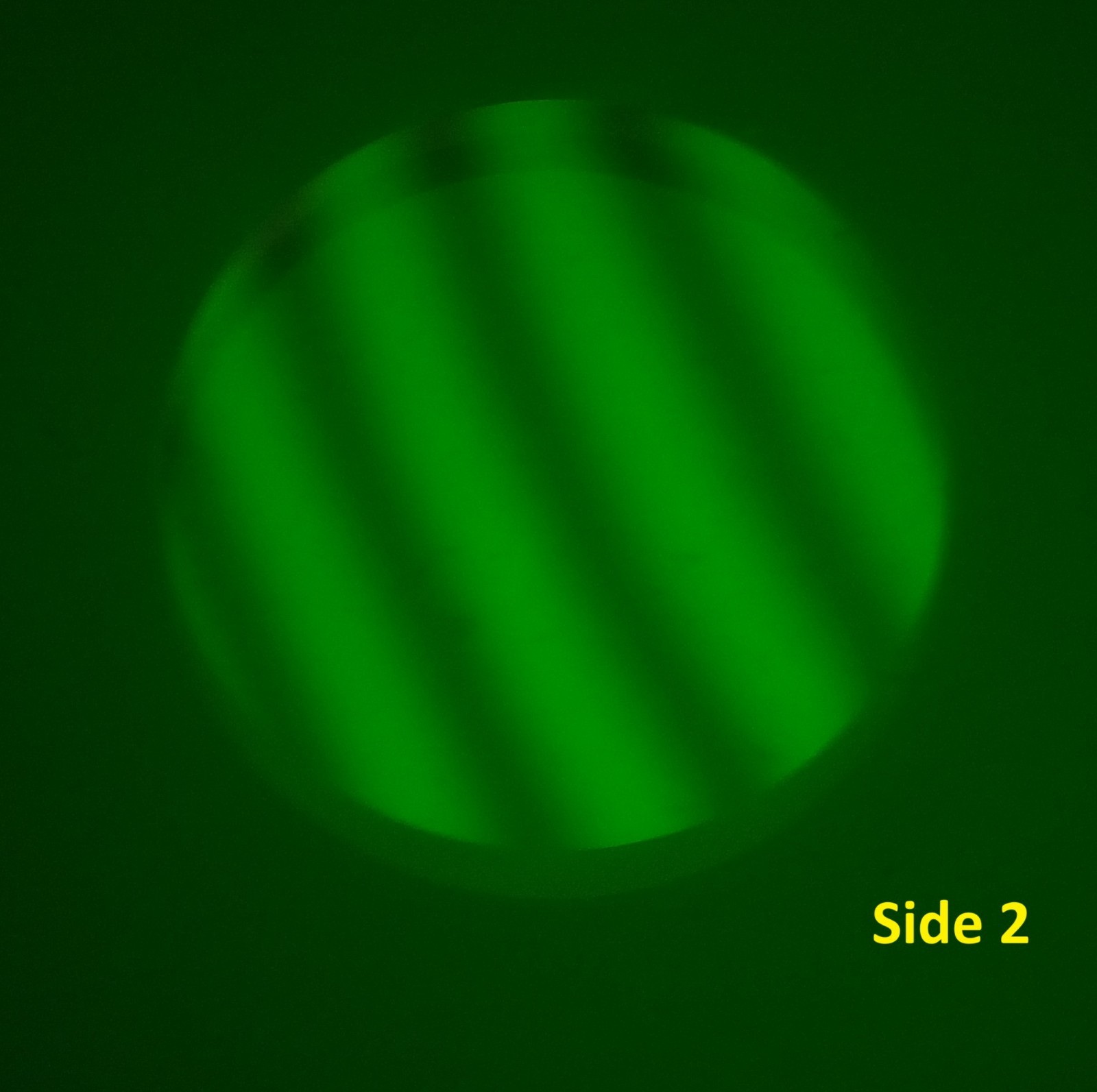 24mm Dia. Optical Flat /Reference Grade Flatness Gage, 0.000001", 1/20 Wave Band