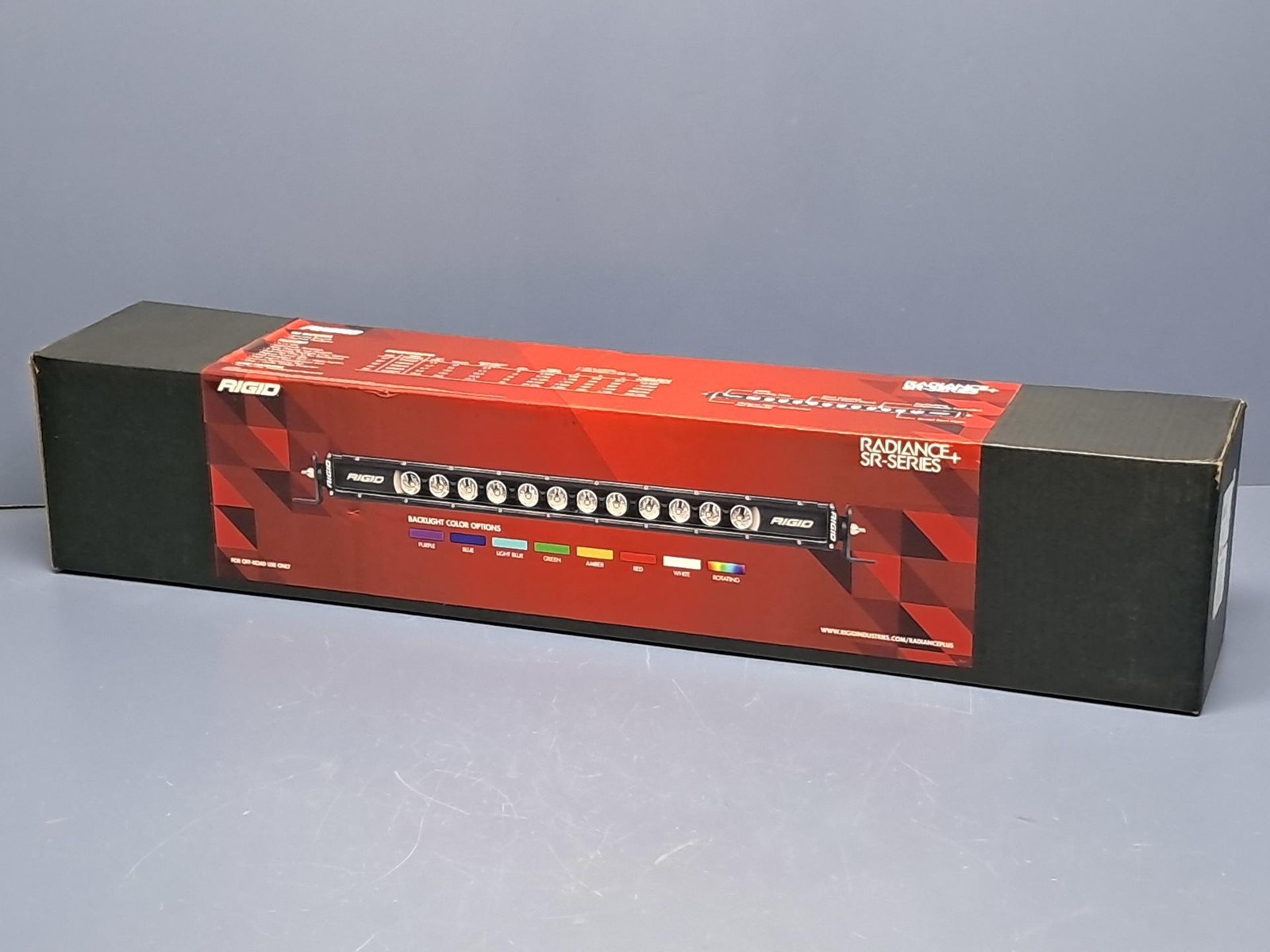 Rigid 230603 Radiance Plus SR-Series Spot LED Light-8 Option RGBW Backlight 30''