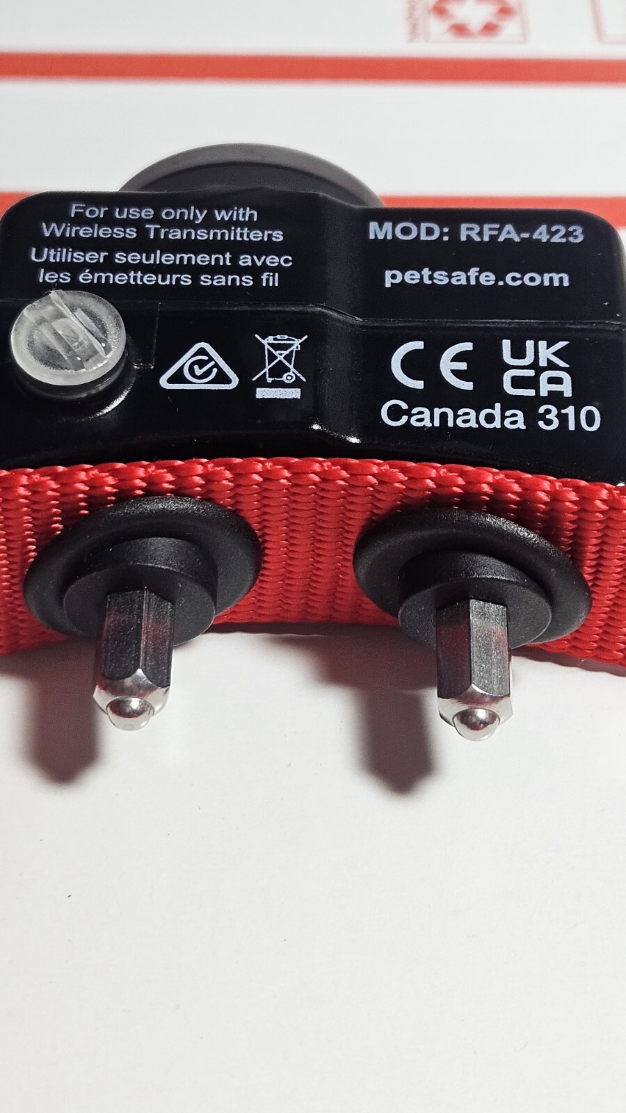 PetSafe Wireless Dog Receiver Shock Collar PIF-275 RFA-423 for IF-100-300 Fence