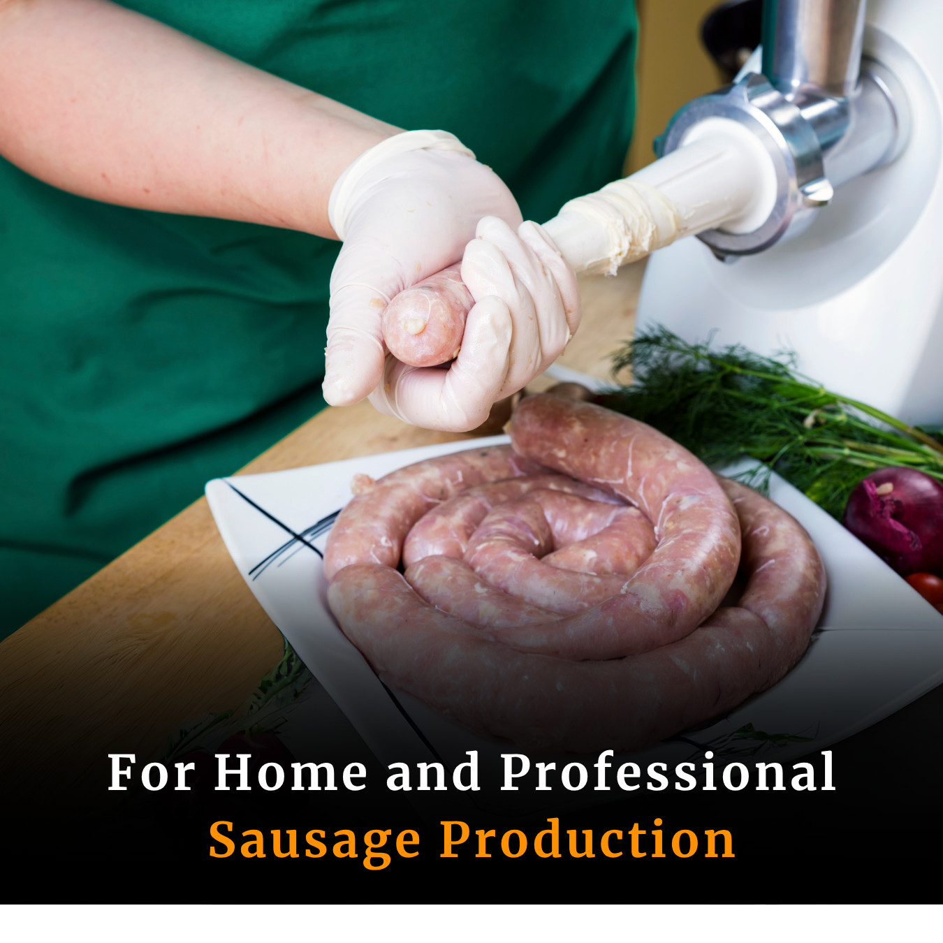 #12,#22,#32 Heavy Duty Stainless Steal Meat Grinder Funnel Sausage Stuffing Tube