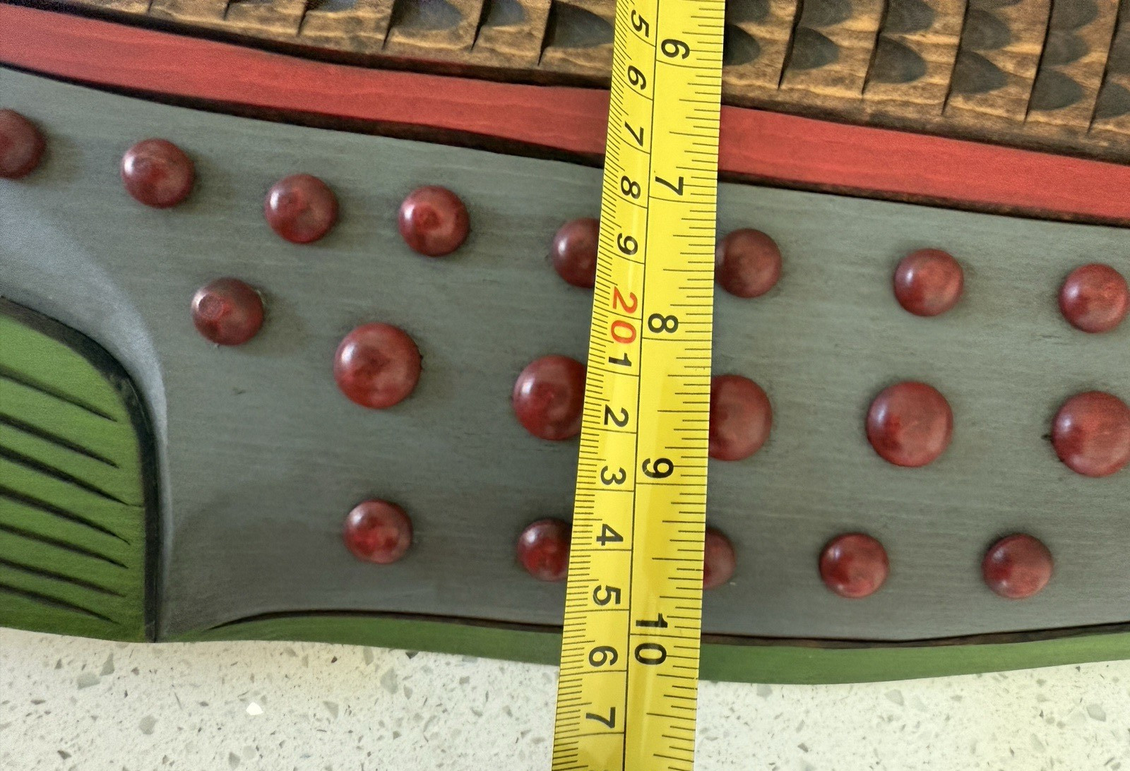 Original Kwakiutl Salmon Spawning Wood Carving by Demsey Willie, Estate Find