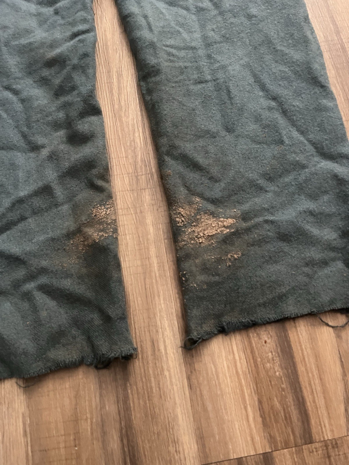 Vintage Repro Civil War Uniform Union Wool Trousers Sky Blue & Striped Shirt