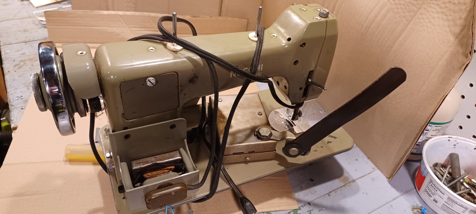 necchi sewing machine vintage Mira BF Italy