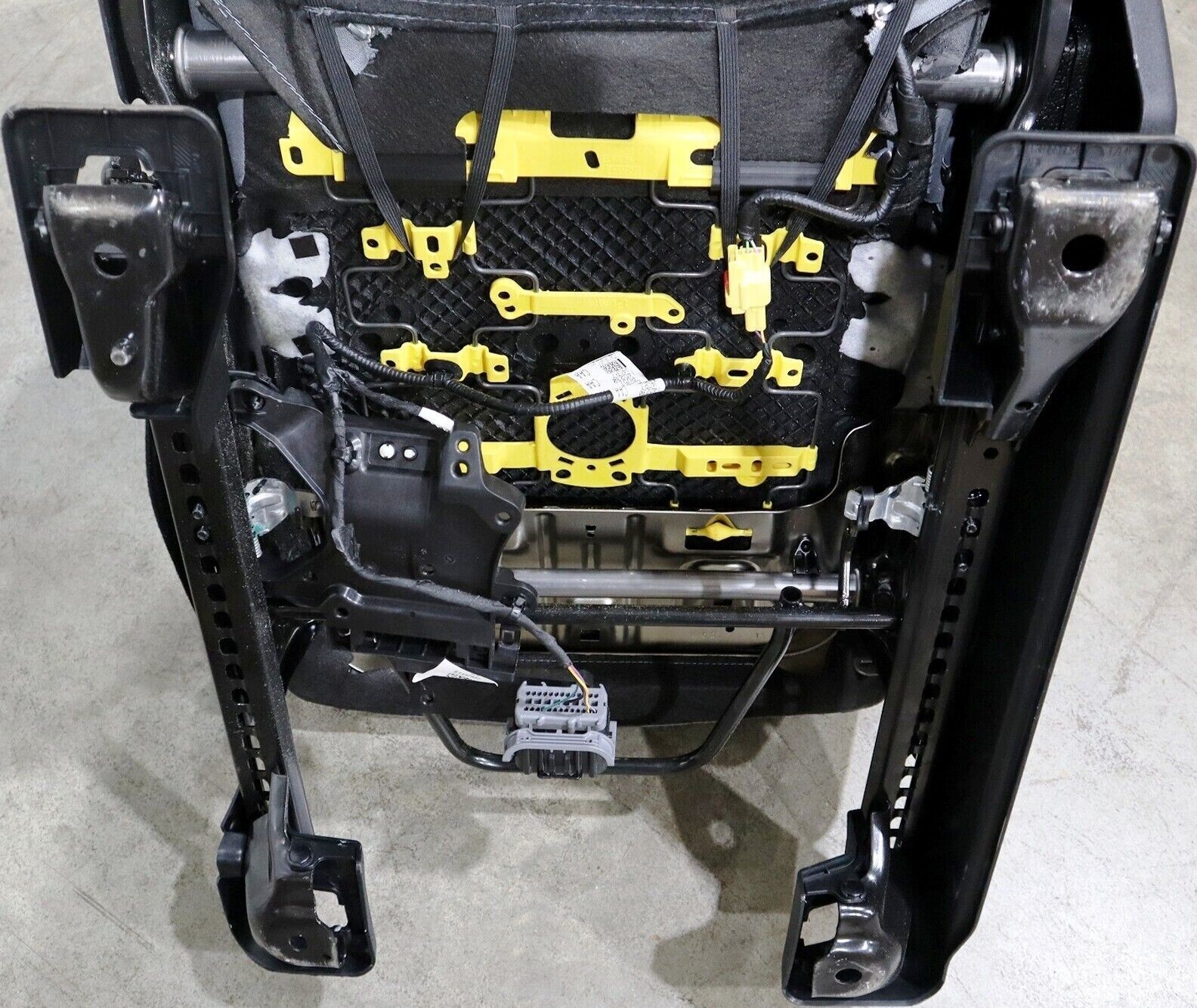 FORD F250 F350 SUPER DUTY FRONT VINYL GRAY BUCKET SEATS NEW GREY SET KIT OEM