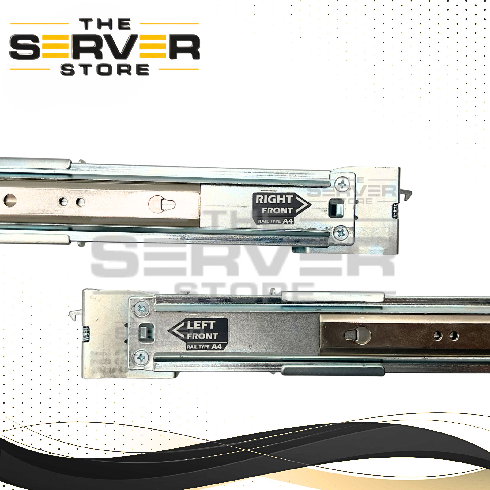 Dell A4 1U Static 2/4 post Rail Kit for PowerEdge / PowerVault 0C597M C597M