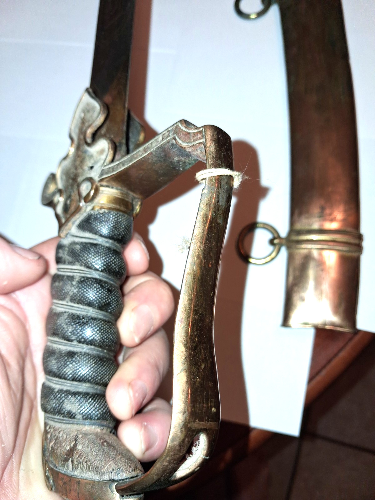 Antique 1800-1830's Ottoman Turkish Officer's Sword Muslim Script Moon Sunburst!